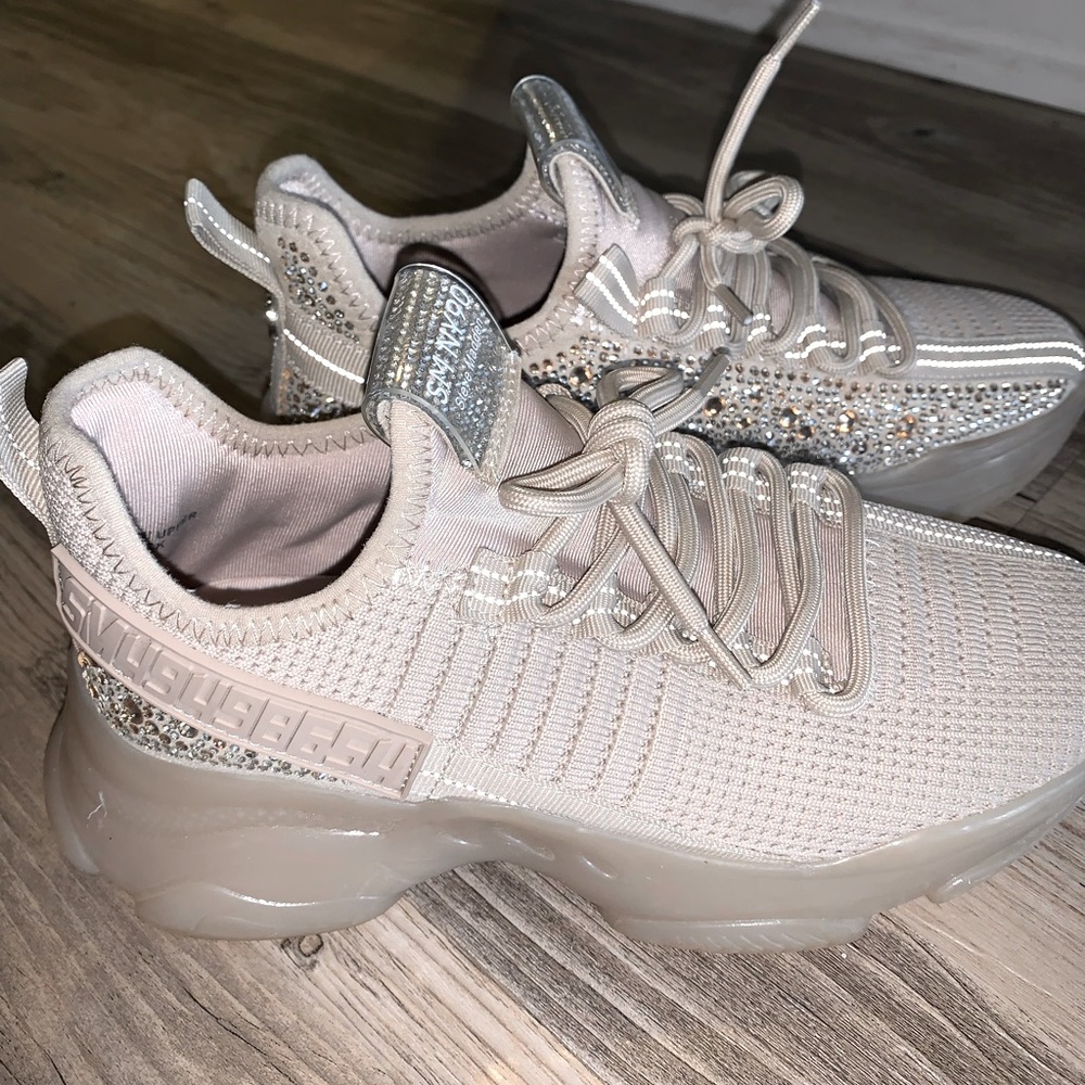STEVE MADDEN crystal sneakers